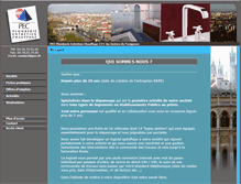 Tablet Screenshot of pec.fr